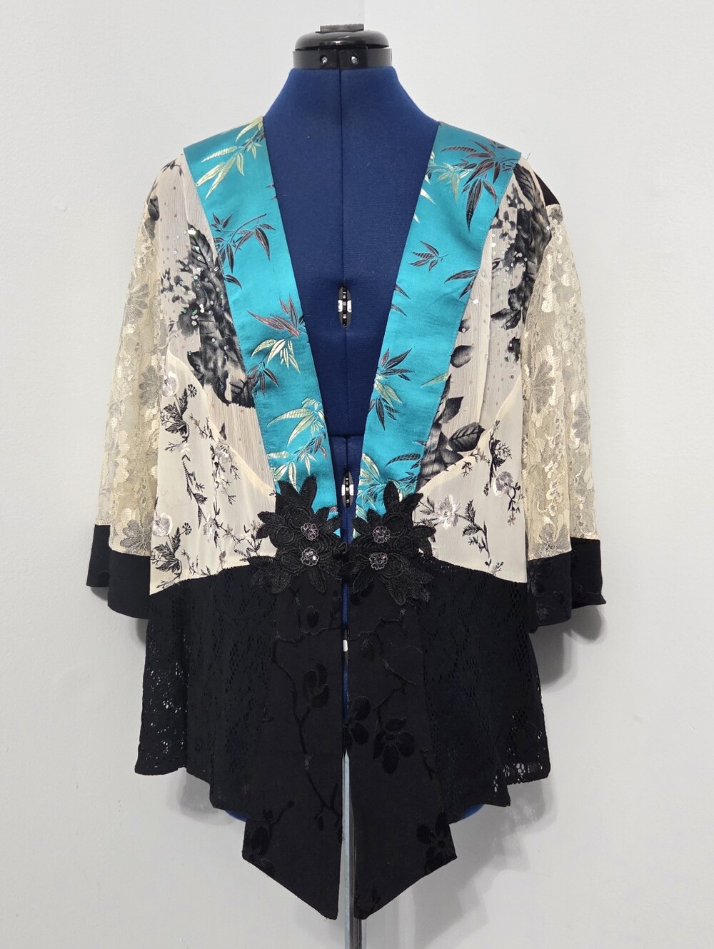 Vintage Lace Fairy Cardigan Top Size 1X
